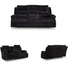 image:imageSignature Design by Ashley Power Reclining Sofa Drop Down Table HiggesbeeBlack