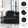 image:imageSignature Design by Ashley Power Reclining Sofa Drop Down Table HiggesbeeBlack