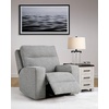image:imageSignature Design by Ashley Power Reclining Sofa Pewter Gray BiscoeCasual