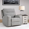 image:imageSignature Design by Ashley Power Reclining Sofa Pewter Gray BiscoeCasual