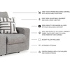 image:imageSignature Design by Ashley Power Reclining Sofa Pewter Gray BiscoeLoveseat