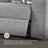 image:imageSignature Design by Ashley Power Reclining Sofa Pewter Gray BiscoeSofa