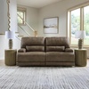 image:imageSignature Design by Ashley Power Reclining Sofa with Adjustable Headrest