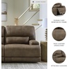 image:imageSignature Design by Ashley Power Reclining Sofa with Adjustable Headrest