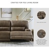 image:imageSignature Design by Ashley Power Reclining Sofa with Adjustable Headrest