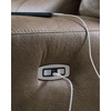 image:imageSignature Design by Ashley Power Reclining Sofa with Adjustable Headrest