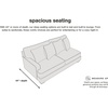 image:imageSignature Design by Ashley Reclining Sectional Sofa Pewter TamboGrey