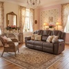 image:imageSignature Design by Ashley Reclining Sofa Windsley Pillow Top CouchReclining Sofa