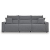 image:imageSignature Design by Ashley 5Piece Power Reclining Sectional Sofa GraySymmetrical