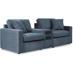 image:imageSignature Design by Ashley 3Piece Modular Sectional Couch Ink BlueSymmetrical