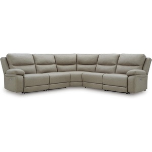 image:imageSignature Design by Ashley 3Piece Power Reclining Sectional Sofa5Piece Power Reclining Sectional