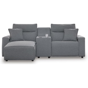 image:imageSignature Design by Ashley 5Piece Power Reclining Sectional Sofa GrayLeft Hand Facing