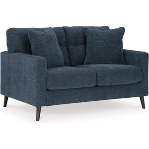 image:imageSignature Design by Ashley Bixler Loveseat Sofa Green Small CouchBlue