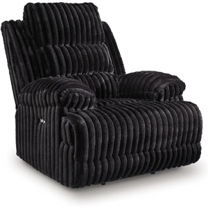 image:imageSignature Design by Ashley Power Recliner Corduroy HiggesbeeBlack