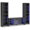 image:imageSignature Design by Ashley 3Piece Entertainment Center with Fireplace3Piece Entertainment Center with Electric Fireplace