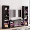 image:imageSignature Design by Ashley 3Piece Entertainment Center with Fireplace3Piece Entertainment Center with Electric Fireplace