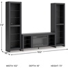 image:imageSignature Design by Ashley 3Piece Entertainment Center with Fireplace3Piece Entertainment Center with Electric Fireplace