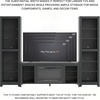 image:imageSignature Design by Ashley 3Piece Entertainment Center with Fireplace3Piece Entertainment Center with Electric Fireplace