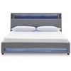 image:imageSignature Design by Ashley 3Piece Entertainment Center with FireplaceKing Upholstered Bed