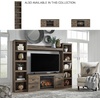 image:imageSignature Design by Ashley 4Piece Fireplace Entertainment Center WhiteBrown