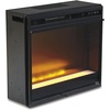 image:imageSignature Design by Ashley 4Piece Fireplace Entertainment Center WhiteGrey