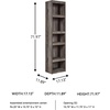 image:imageSignature Design by Ashley 4Piece Fireplace Entertainment Center WhiteGrey