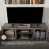 image:imageSignature Design by Ashley 4Piece Fireplace Entertainment Center WhiteGrey