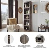 image:imageSignature Design by Ashley 4Piece Fireplace Entertainment Center WhiteGrey