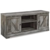 image:imageSignature Design by Ashley 4Piece Fireplace Entertainment Center WhiteGrey