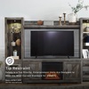 image:imageSignature Design by Ashley 4Piece Fireplace Entertainment Center WhiteGrey