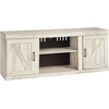 image:imageSignature Design by Ashley 4Piece Fireplace Entertainment Center WhiteWhitewash