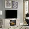 image:imageSignature Design by Ashley 4Piece Fireplace Entertainment Center WhiteWhitewash