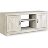 image:imageSignature Design by Ashley 4Piece Fireplace Entertainment Center WhiteWhitewash