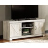 image:imageSignature Design by Ashley 4Piece Fireplace Entertainment Center WhiteWhitewash