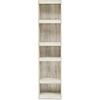 image:imageSignature Design by Ashley 4Piece Fireplace Entertainment Center WhiteWhitewash
