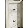 image:imageSignature Design by Ashley 4Piece Fireplace Entertainment Center WhiteWhitewash