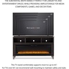 image:imageSignature Design by Ashley 65 Inch TV Stand Gray Fireplace Option65 TV Stand with Electric Fireplace