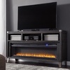 image:imageSignature Design by Ashley 65 Inch TV Stand Gray Fireplace Option65 TV Stand with Electric Fireplace