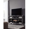 image:imageSignature Design by Ashley 65 Inch TV Stand Gray Fireplace OptionLarge TV Stand
