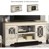 image:imageSignature Design by Ashley 74 Electric Fireplace TV Stand Chipped WhiteXL TV Stand