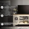 image:imageSignature Design by Ashley 74 Electric Fireplace TV Stand Chipped WhiteXL TV Stand