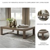 image:imageSignature Design by Ashley Burkhaus Coffee Table Modern White MarbleGrayish Brown