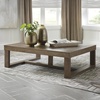 image:imageSignature Design by Ashley Burkhaus Coffee Table Modern White MarbleGrayish Brown