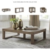 image:imageSignature Design by Ashley Burkhaus Coffee Table Modern White MarbleGrayish Brown