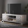 image:imageSignature Design by Ashley Cayboni 71 TV Stand Whitewash FireplaceWhitewash
