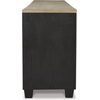image:imageSignature Design by Ashley Darborn 88 TV Stand with Electric FireplaceBlack