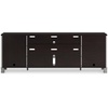 image:imageSignature Design by Ashley Darborn 88 TV Stand with Electric FireplaceWhite
