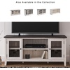 image:imageSignature Design by Ashley Dorrinson Fireplace TV Stand 60 Inch FarmhouseWhitewash