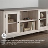 image:imageSignature Design by Ashley Dorrinson Fireplace TV Stand 60 Inch FarmhouseWhitewash