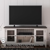 image:imageSignature Design by Ashley Dorrinson Fireplace TV Stand 60 Inch FarmhouseWhitewash